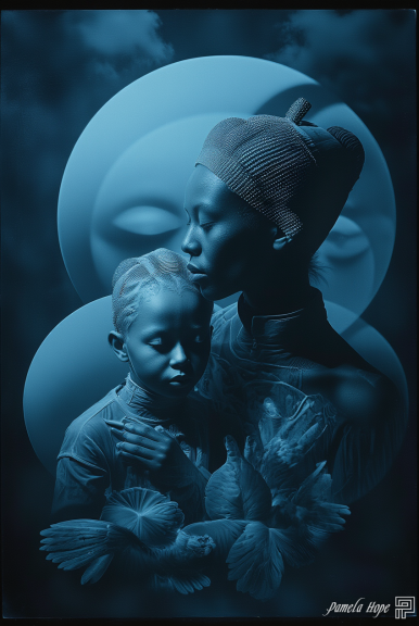 Seeds of the Future, Mother and Child ~ Pamela Hope